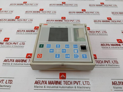 Abb Dis0012 Lhmi Large Iec Aluminum Front Touch Panel 94V-0 2Raa005579 B - Used Abb Dis0012 Lhmi Large Iec Aluminum Front Touch Panel 94V-0 2Raa005579 B - Used