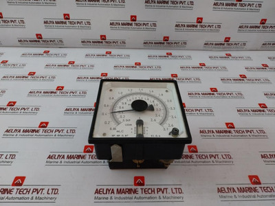 Sicom Stein Sohn Sp.Gr. 0,87 Analog Meter Kl. 0.6 0.05 To 2.7 Mlc - Used Sicom Stein Sohn Sp.Gr. 0,87 Analog Meter Kl. 0.6 0.05 To 2.7 Mlc - Used