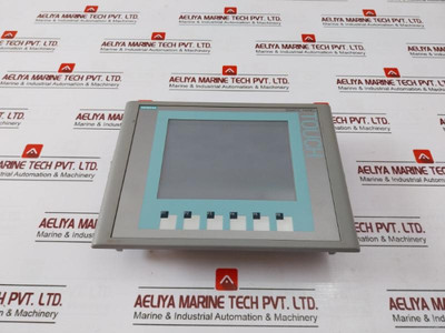 Siemens Ktp600 Basic Mono Pn Simatic Touch Panel Dc 24V 0.35A 00-1C-06-19-aa-8E - Used