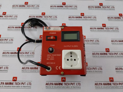 Perimenis Tdgc-1Kva Adjustable Manual Voltage Regulator Variac Transformer 1000V