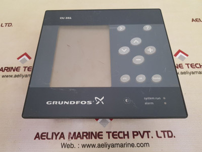 Grundfos Cu 351O Controller Panel 96161620-v05