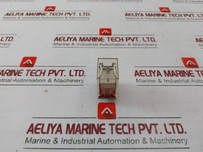 Omron My2 Miniature Power Relay 4-pole Twin Contact Plug-in Terminal 5A 240Vac - Used