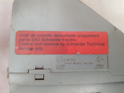 Schneider micrologic 6.0 a control unit Used Schneider micrologic 6.0 a control unit Used