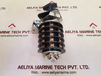 Electroswitch 7804d rotary switch lock out relay used Electroswitch 7804d rotary switch lock out relay used