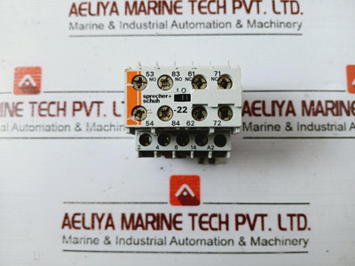 Sprecher+Schuh Ca 4-9C Motor Starter With O/L Relay 20A 600Vac Uimp 8Kv