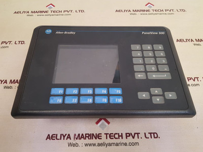 Allen-bradley panelview 600 operator interface panel Allen-bradley panelview 600 operator interface panel