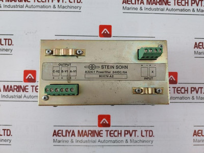 Stein Sohn A324.1 Power Filter 24Vdc/6A 90X1V-a2 - Used Stein Sohn A324.1 Power Filter 24Vdc/6A 90X1V-a2 - Used