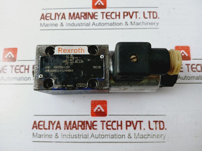 Rexroth R900561291 Solenoid Operated Directional Control Valve 09116262114 - Used Rexroth R900561291 Solenoid Operated Directional Control Valve 09116262114 - Used