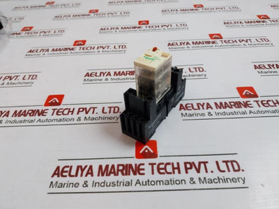 Schneider Electric Rxm4Ab1P7 Miniature Plug-in Relay On Rxze2M114M Socket - Used Schneider Electric Rxm4Ab1P7 Miniature Plug-in Relay On Rxze2M114M Socket - Used