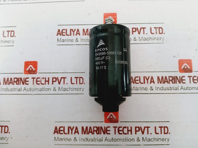Epcos B43586-s9687-q2 Electrolytic Capacitor 400V - Used Epcos B43586-s9687-q2 Electrolytic Capacitor 400V - Used