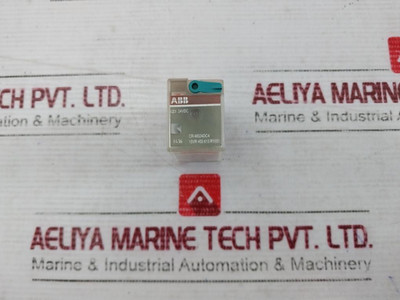 Abb Cr-m024Dc4 Pluggable Interface Relay 24Vdc 6A 250Vac 1Svr 405 613 R1000 - Used Abb Cr-m024Dc4 Pluggable Interface Relay 24Vdc 6A 250Vac 1Svr 405 613 R1000 - Used