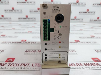 Tetra Pak Pme-1802-a-cd2 Motor Controller 53N012A ,Rev 0005, 230 Vac ,90430-67 - Used Tetra Pak Pme-1802-a-cd2 Motor Controller 53N012A ,Rev 0005, 230 Vac ,90430-67 - Used