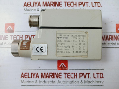 Noris Tachometerwerk Vd61-2,5 Noripress Pressure Transmitter 4-20 Ma 10-32 V