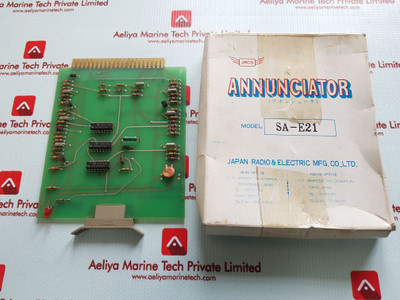 Jrcs Sa-e21 Annunciator Pcb Card