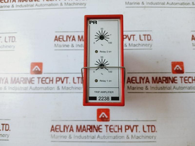 Pr Electronics 2238 Trip Amplifier 705668 24 Vdc 10A/380V - Used