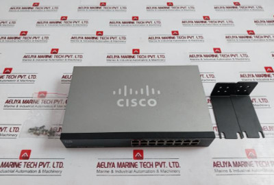 Cisco Sg100-16 16-port Gigabit Switch 100-240V 1A 50-60Hz 