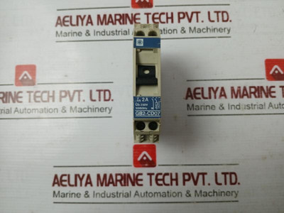 Telemecanique Gb2-cd07 Thermal Magnetic Circuit Breaker 220Vac 50/60Hz - Used Telemecanique Gb2-cd07 Thermal Magnetic Circuit Breaker 220Vac 50/60Hz - Used