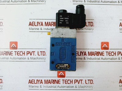 Nabco Egms-314M-2 Solenoid Valve 372352220 Pri 016 24V 187Ma 10Bar - Used Nabco Egms-314M-2 Solenoid Valve 372352220 Pri 016 24V 187Ma 10Bar - Used
