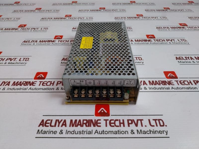 Mean Well Rs-150-24 Smps Power Supply 24V 6.5A 50/60Hz Ac-dc Converter - Used