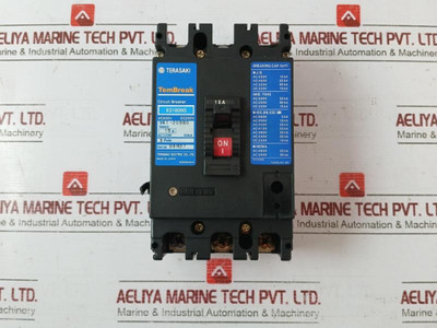 Terasaki Electric Xs100Ns Circuit Breaker Ac220V 50Ka Dc250V Ac600V - Used Terasaki Electric Xs100Ns Circuit Breaker Ac220V 50Ka Dc250V Ac600V - Used