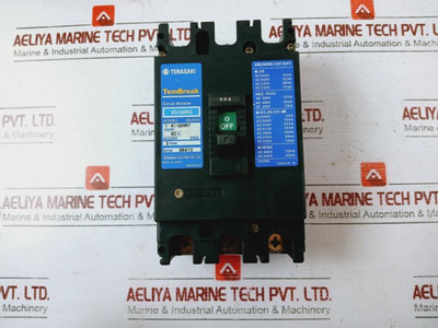 Terasaki Xs100Ns Tembreak 3 Poles Circuit Breaker Ac600V Ysas0181-b1 50Ka 60A - Used Terasaki Xs100Ns Tembreak 3 Poles Circuit Breaker Ac600V Ysas0181-b1 50Ka 60A - Used