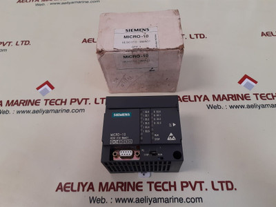 Siemens 6Es0 010-8Ma01 Micro-10 Cpu Module