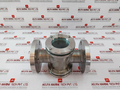 Baldota Moc-ss 316 Sight Flow Indicator 2" Flange Valve Manifold - Used Baldota Moc-ss 316 Sight Flow Indicator 2" Flange Valve Manifold - Used