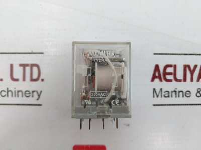 Metaltex Tn2Ra4 Hermetically-sealed Relay 220Vac - Used