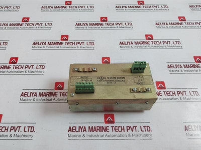 Stein Sohn A324.1 Power Filter 24Vdc/6A - Used Stein Sohn A324.1 Power Filter 24Vdc/6A - Used