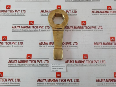 Striking Wrench Non-sparking 6 Point Hexagonal Slogging Spanner Hammer Ring 41Mm - Used Striking Wrench Non-sparking 6 Point Hexagonal Slogging Spanner Hammer Ring 41Mm - Used