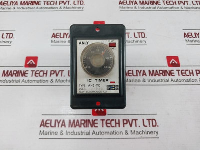 Anly Ah2-yc Multi-range Analogue Timer 220Vac - Used Anly Ah2-yc Multi-range Analogue Timer 220Vac - Used