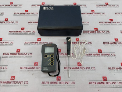 Hanna Instruments Hi93510 Thermistor Thermometer With Interchangeable Probe - Used