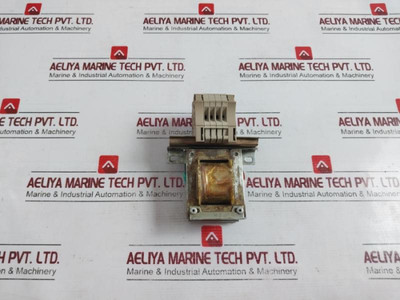 Riedewald Weidmuller Ei 60/21 Transformer With Wew 35/2 End Bracket - Used Riedewald Weidmuller Ei 60/21 Transformer With Wew 35/2 End Bracket - Used