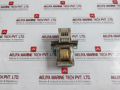 Riedewald Weidmuller Ei 60/21 Transformer With Wew 35/2 End Bracket  - Used Riedewald Weidmuller Ei 60/21 Transformer With Wew 35/2 End Bracket  - Used