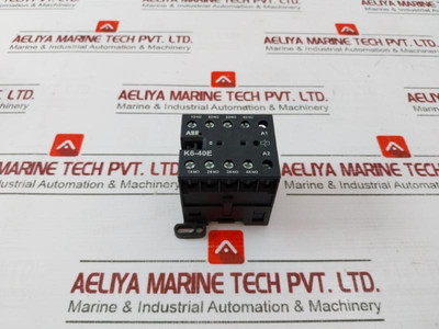 Abb K6-40E Mini Contactor Relay 5A 600Vac - Used Abb K6-40E Mini Contactor Relay 5A 600Vac - Used