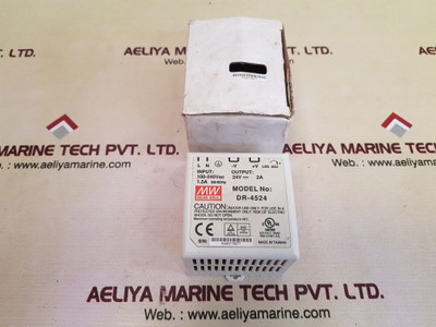 Mean Well Dr-4524 Power Supply 100-240Vac 1.5A 50/60Hz Mean Well Dr-4524 Power Supply 100-240Vac 1.5A 50/60Hz