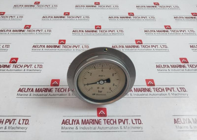 Manodruck En 837-1 Pressure Gauge -1 To 9 Bar - Used Manodruck En 837-1 Pressure Gauge -1 To 9 Bar - Used
