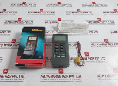 Victor Dm6801A Digital Thermometer Type K 60Vdc 24Vac Max - New Victor Dm6801A Digital Thermometer Type K 60Vdc 24Vac Max - New