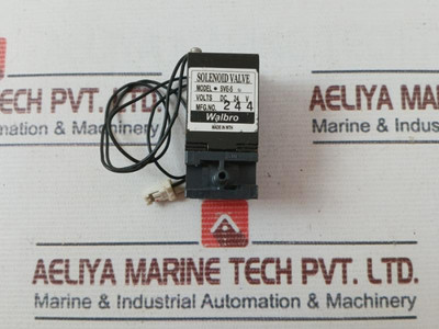 Walbro Sve-5 Solenoid Valve Dc 24V 835 - Used Walbro Sve-5 Solenoid Valve Dc 24V 835 - Used
