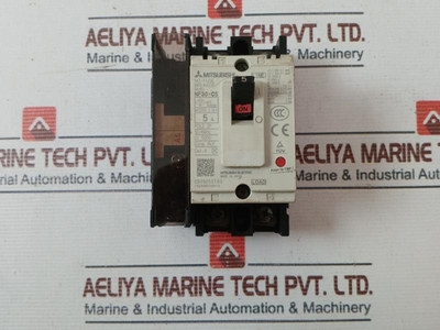Mitsubishi Nf30-cs Circuit Breaker 5A 2-pole 500V 50/60Hz - Used Mitsubishi Nf30-cs Circuit Breaker 5A 2-pole 500V 50/60Hz - Used