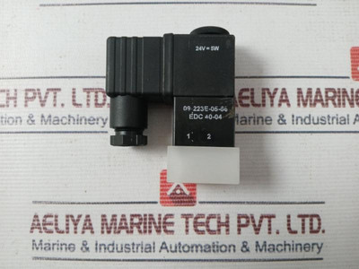 Fluid Automation 09-223E-05-56 Solenoid Valve Edc 40-04 24V Dc 5W Fluid Automation 09-223E-05-56 Solenoid Valve Edc 40-04 24V Dc 5W