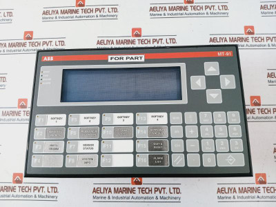 Abb Mt-91-arc Fp A Operator Panel V.24/Rs-232-c 14-0V 60V/0,5A (Not Working)