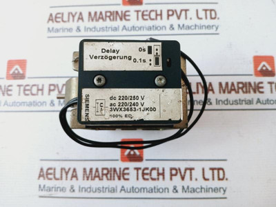 Siemens 3Wx3653-1Jk00 Accessory For Switch 3Wn6 Dc 220/250V Ac 220/240V Siemens 3Wx3653-1Jk00 Accessory For Switch 3Wn6 Dc 220/250V Ac 220/240V