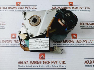 Abb 1Sda038324R1 Geared Motor Device 220/250V Cc/Ca/Dc/Ac 630 Ma - Used Abb 1Sda038324R1 Geared Motor Device 220/250V Cc/Ca/Dc/Ac 630 Ma - Used