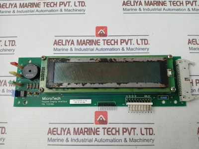 Microtech 0733785-01-0 Keypad Display Interface Assembly 279664