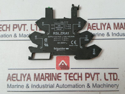 Schneider Electric Rslzra1 Protection Circuit Electromechanical Relay 12-24 Vac