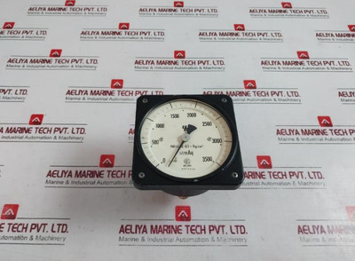 Nks 0-3500Mmaq Pressure Gauge 6379904 0.2 1Kg/Cm2 - Used