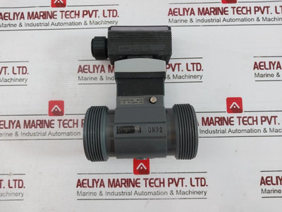 Burkert S030 Paddle Wheel With Solenoid Flow Sensor Pvc D40 Fkm Se30/8030 - Used Burkert S030 Paddle Wheel With Solenoid Flow Sensor Pvc D40 Fkm Se30/8030 - Used