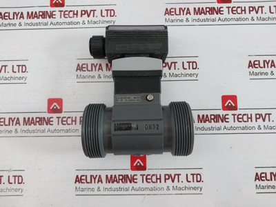 Burkert S030 Paddle Wheel With Solenoid Flow Sensor Pvc D40 Fkm Se30/8030