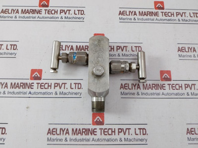 Rosemount C306101126-0000 Transmitter Manifold 10000 Psi At 85F 316 Ss - Used Rosemount C306101126-0000 Transmitter Manifold 10000 Psi At 85F 316 Ss - Used